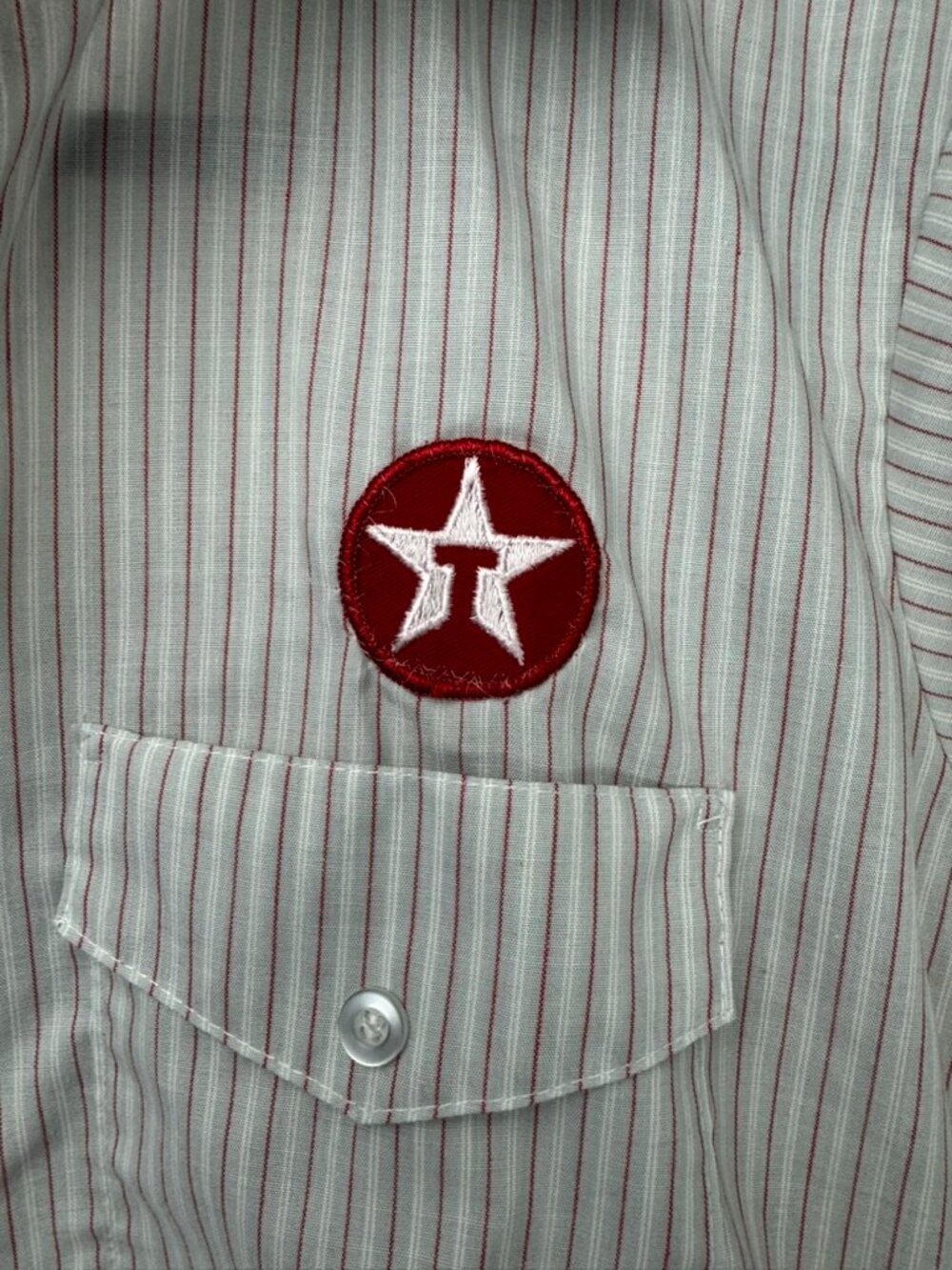 Men's Vintage Gas Station Texaco Shirt Size 15-15.5 - Picture 3 of 6